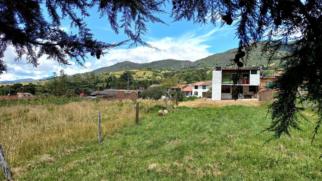 Hospedaje Y Camping Del Rio Monguí Extérieur photo
