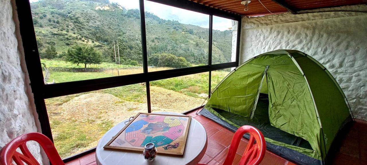 Hospedaje Y Camping Del Rio Monguí Extérieur photo